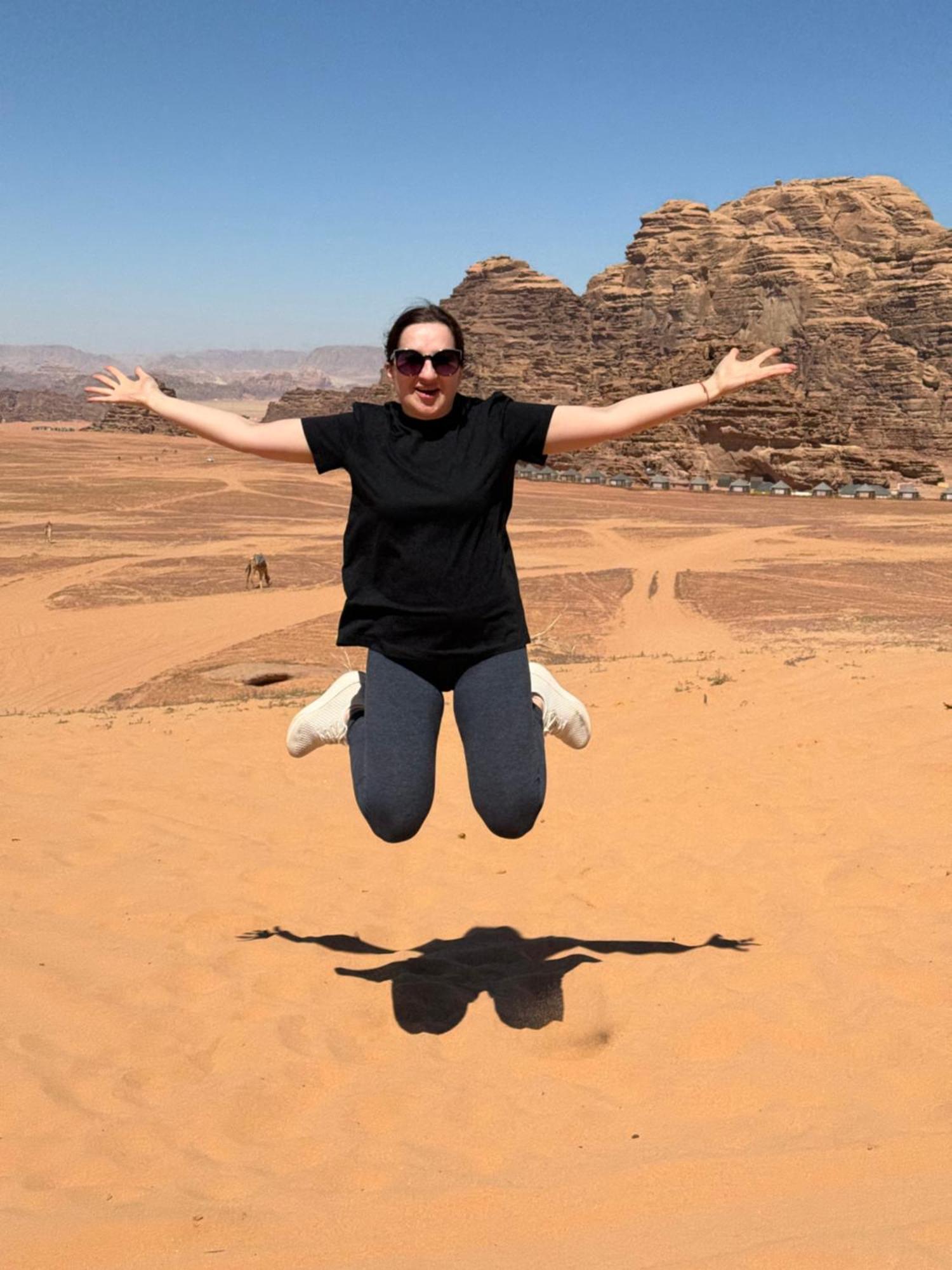 Wadi Rum Sky Camp Exterior photo